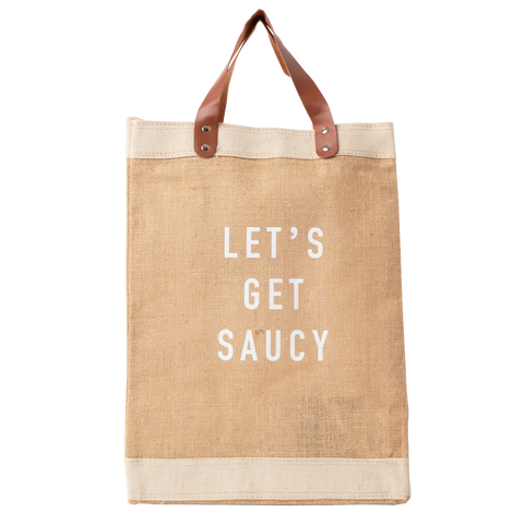 Let’s Get Saucy Market Tote